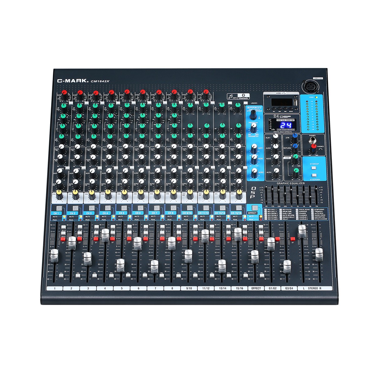 CM1642X V2.0 中型調(diào)音臺